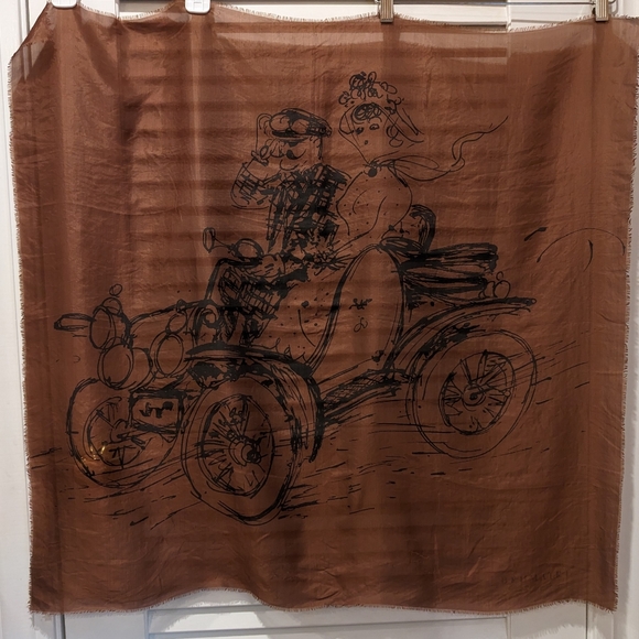 Brumaire Place Vendome Vintage Scarf - Picture 1 of 6